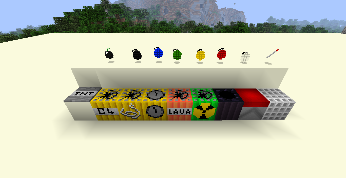 More Explosives Мод для minecraft 1.5.1