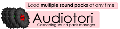 Audiotori для 1.5.1 - Реалистичные звуки!