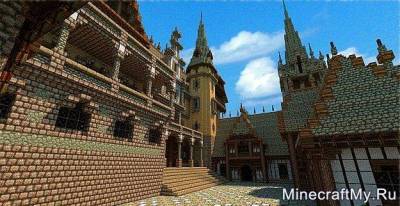 Замок 19 века для minecraft 1.5.1