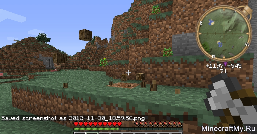 TreeCapitator (1.5.1) - быстро рубим деревья